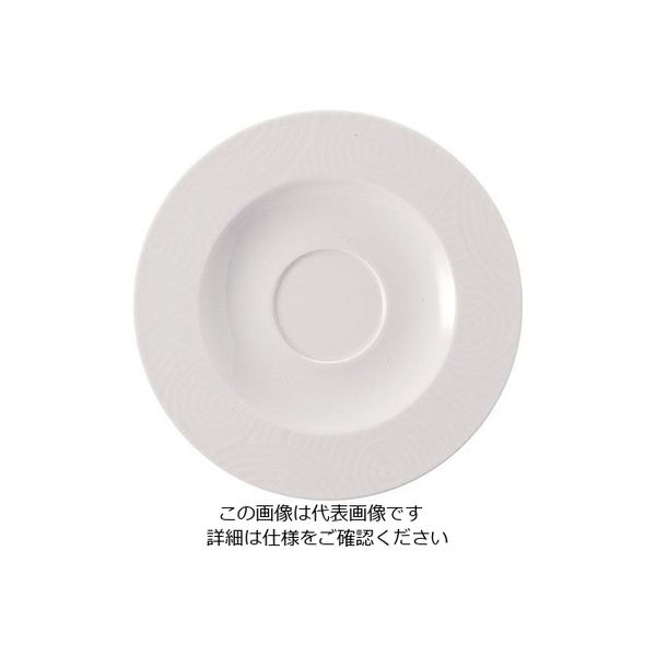 ミヤザキ食器 エコス 兼用ソーサー13cm(12個入) CV0305 1ケース(12個) 62-6831-95（直送品）