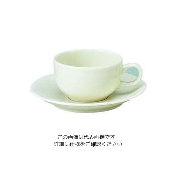 山加商店 カジュアルウェア YB360ー1 兼用ソーサー(6個入) 62-6833-11 1ケース(6個)（直送品）