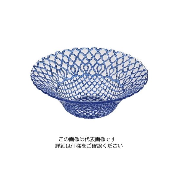 ミヤザキ食器 ハナ ボール 21cm BL HA2103 1個 62-6834-95（直送品）