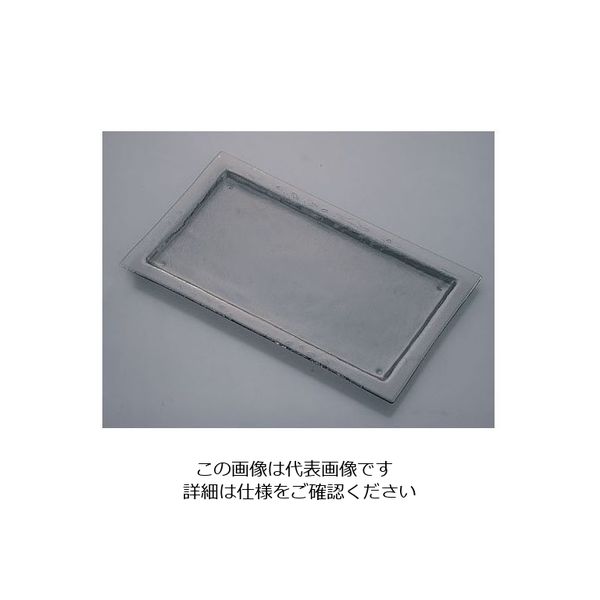 遠藤商事 タイガーグラス レクタンギュラープレート 061ー192ー11 グレー 62-6835-72 1枚（直送品）