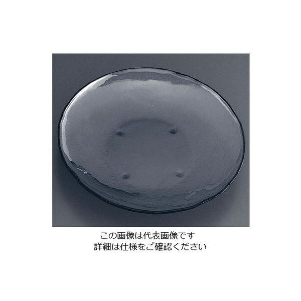 遠藤商事 タイガーグラス ラウンドディーププラター 022ー033ー02 グレー 62-6835-82 1個（直送品）