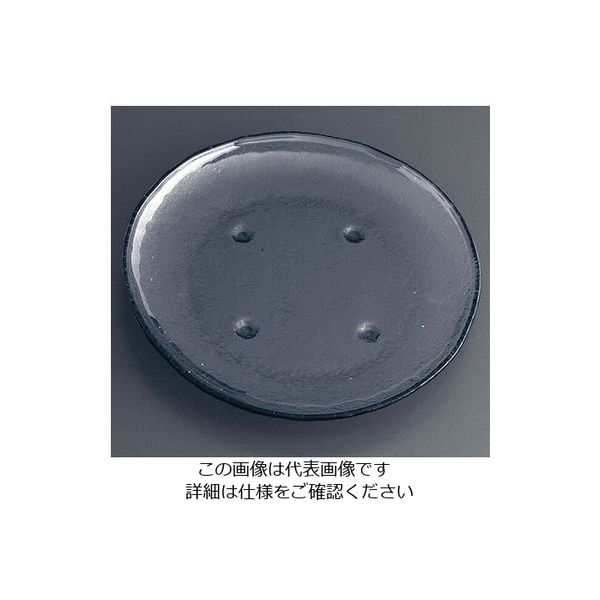 遠藤商事 タイガーグラス ラウンドディーププラター 162ー033ー02 グレー 62-6835-84 1個（直送品）