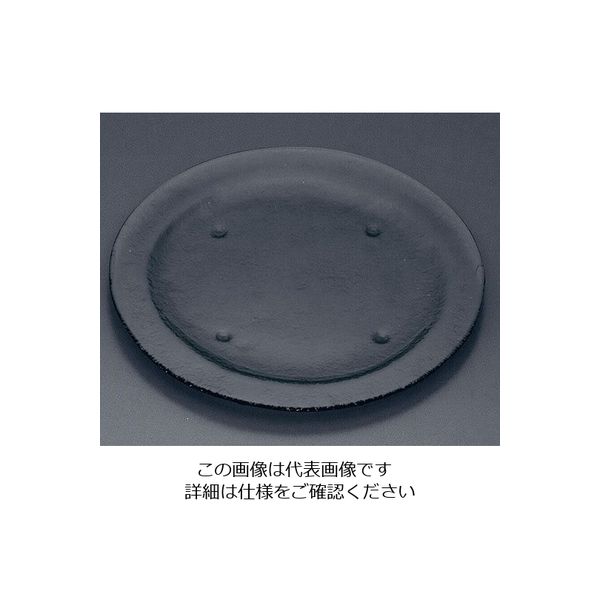 遠藤商事 タイガーグラス ラウンドプレート340 161ー031ー01 グレー 62-6835-86 1枚（直送品）