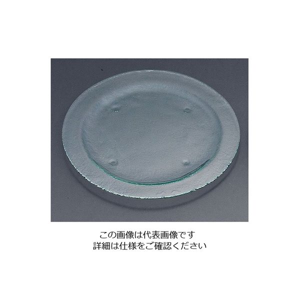 遠藤商事 タイガーグラス ラウンドプレート340 161ー031ー01 クリア 62-6835-85 1枚（直送品）