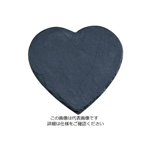 アズワン ジャストスレート スレートコースター ハート(4枚入) 62-6836-15 1ケース(4個)（直送品）