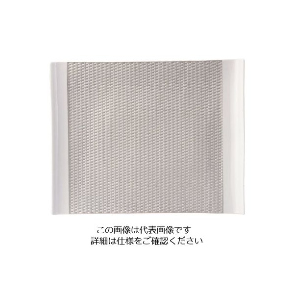 ミヤザキ食器 ウィーブ トレー30cm シルバー WE3001 1個 62-6836-22（直送品）