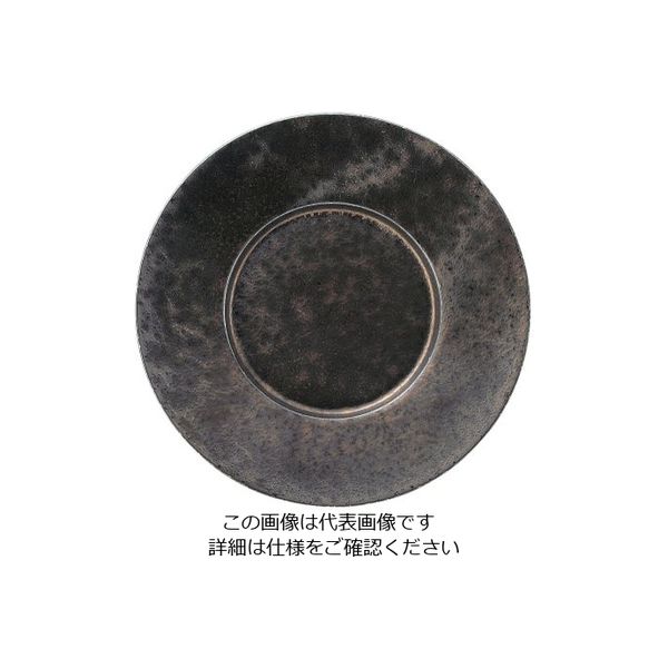 ミヤザキ食器 尚 リムプレート 24cm 62-6839-87 1枚（直送品）