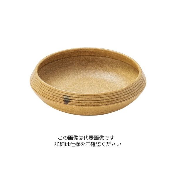 ミヤザキ食器 ごはんプレート 黄瀬戸 GP1601YE 62-6839-97 1枚（直送品）
