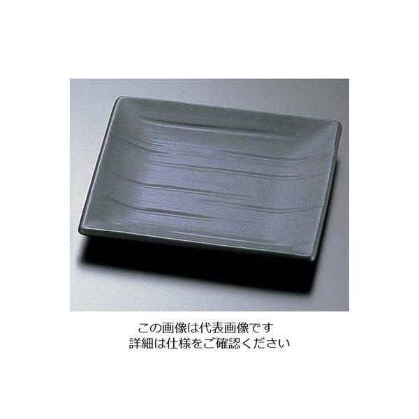 エムズジャパン ソニック黒 角小皿 T03ー83 62-6841-04 1枚（直送品）