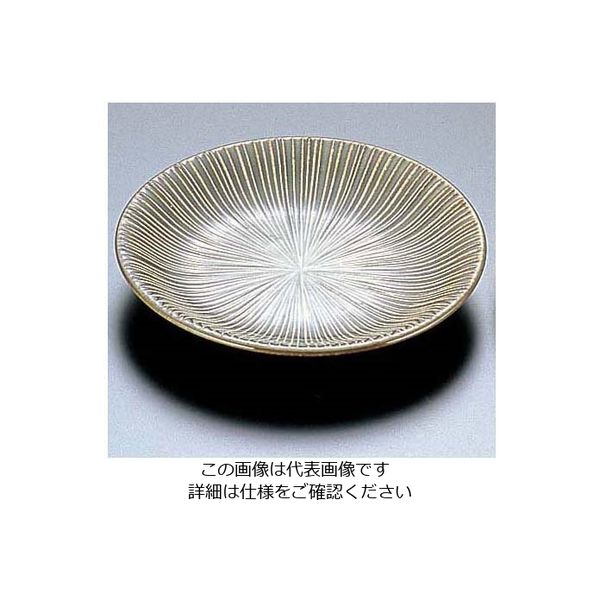 エムズジャパン 千段・織部 4.0皿 T03-91 1枚 62-6841-12（直送品）