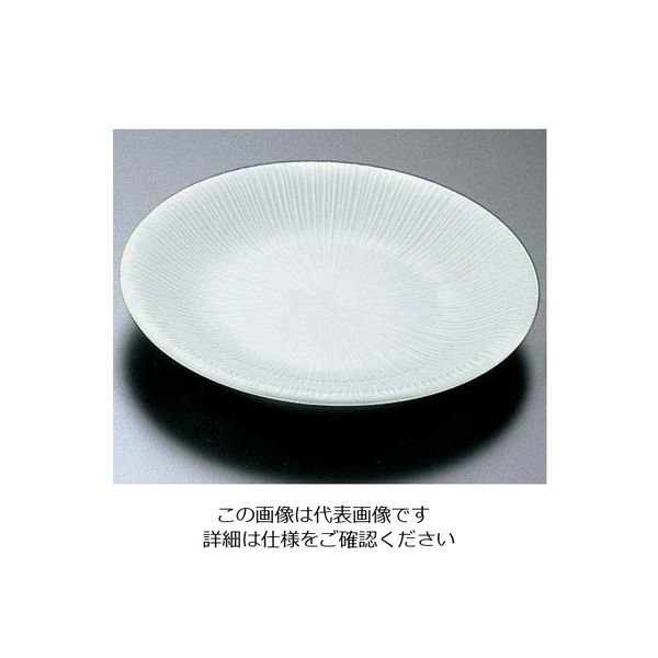 エムズジャパン 千段・青磁 4.5皿 T03-92 1枚 62-6841-13（直送品）