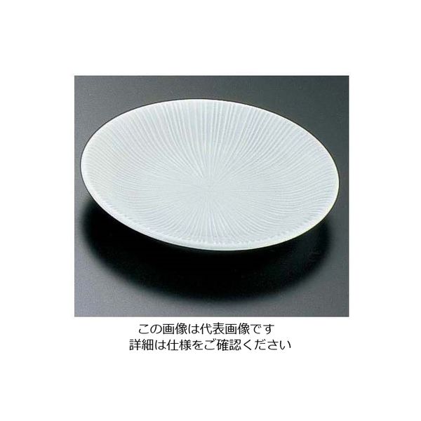 エムズジャパン 千段・青磁 4.0皿 T03-93 1枚 62-6841-14（直送品）