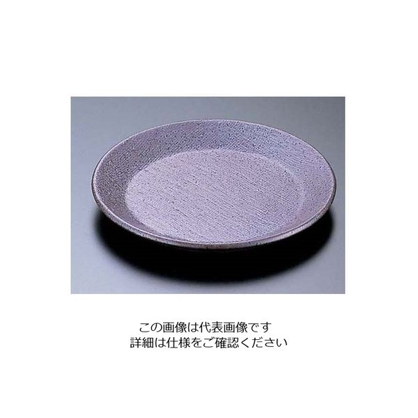 エムズジャパン 黒南蛮4.5丸皿 T03ー98 62-6841-19 1枚（直送品）