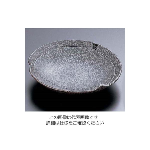 エムズジャパン 黒ちらし5.0皿 T03ー142 62-6841-29 1枚（直送品）