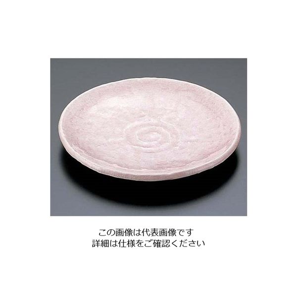 エムズジャパン ピンク貫入5.0丸皿 T03ー111 62-6841-62 1枚（直送品）