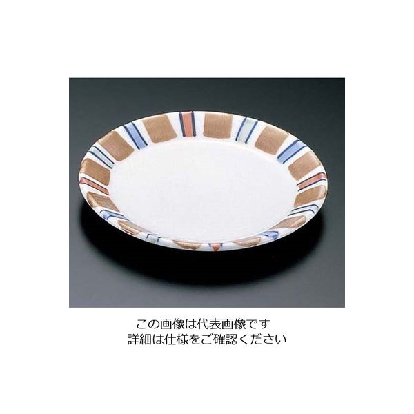 エムズジャパン 十草丸皿・茶だみ T03ー116 62-6841-67 1枚（直送品）