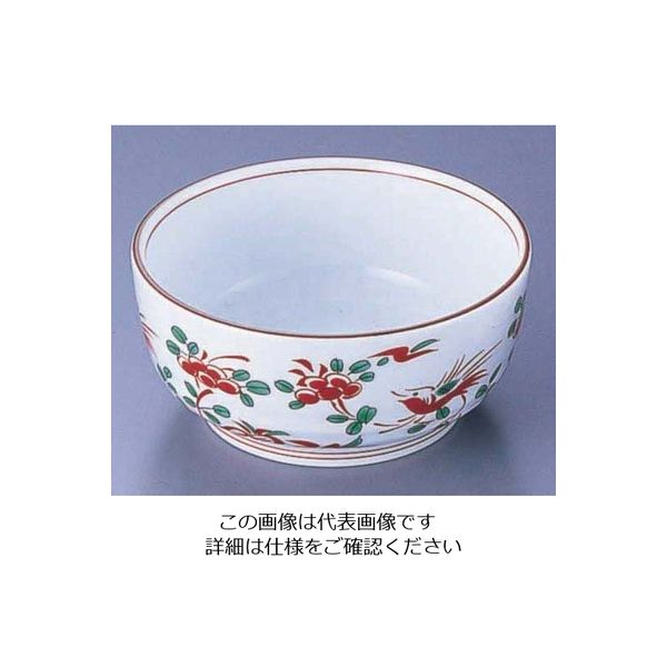 遠藤商事 AZ4ー13 赤絵花鳥小鉢 62-6841-93 1個（直送品）
