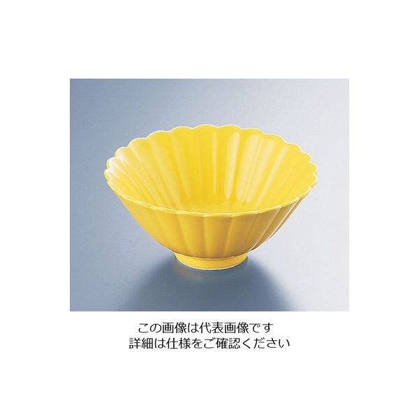遠藤商事 AZ4ー215 黄菊型小鉢 62-6841-97 1個（直送品）