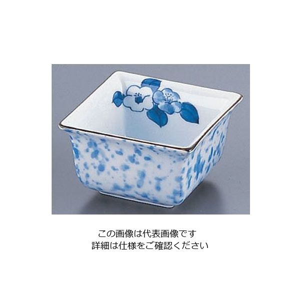 遠藤商事 AZ4ー266 椿角小鉢 62-6842-09 1個（直送品）