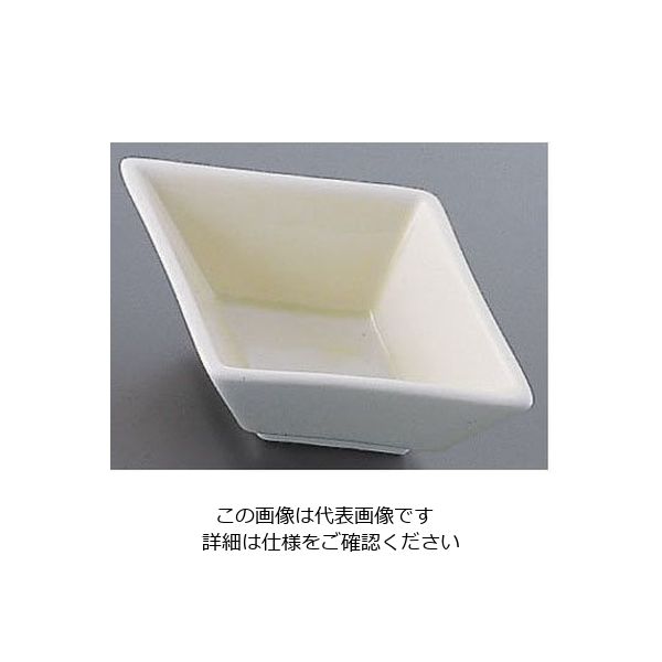 遠藤商事 薄黄菱型小付 62-6842-50 1個（直送品）