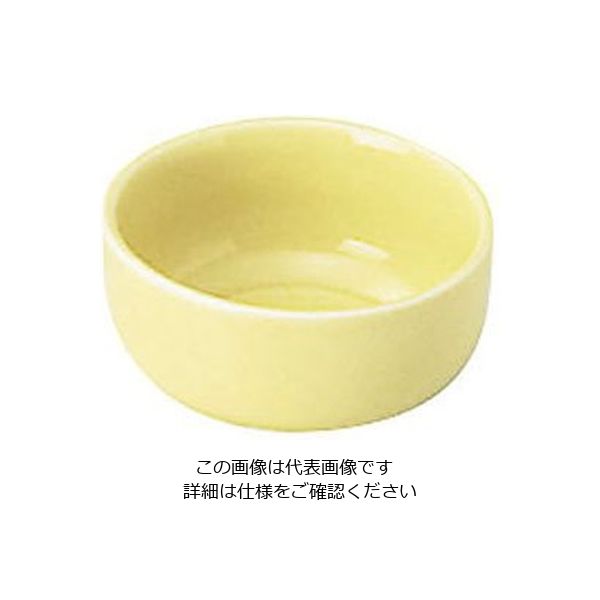 遠藤商事 13ーAZ47 黄釉切立小付 62-6842-56 1個（直送品）