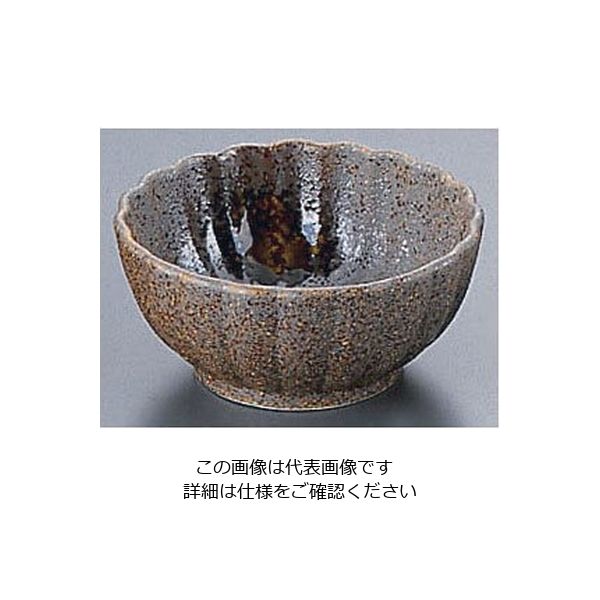 遠藤商事 AZ4ー341 伊賀風菊小付 62-6842-60 1個（直送品）