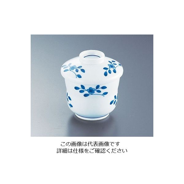 遠藤商事 呉須花ミニむし碗 62-6843-64 1個（直送品）