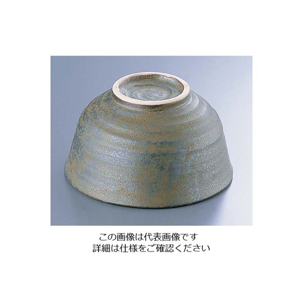 エムズジャパン ナチュラルブラック茶碗 大 B03-08 1個 62-6843-74（直送品）