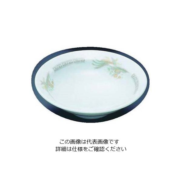 遠藤商事 陶器『雷門鳳凰』 丸高台皿 7.0 62-6847-48 1枚（直送品）