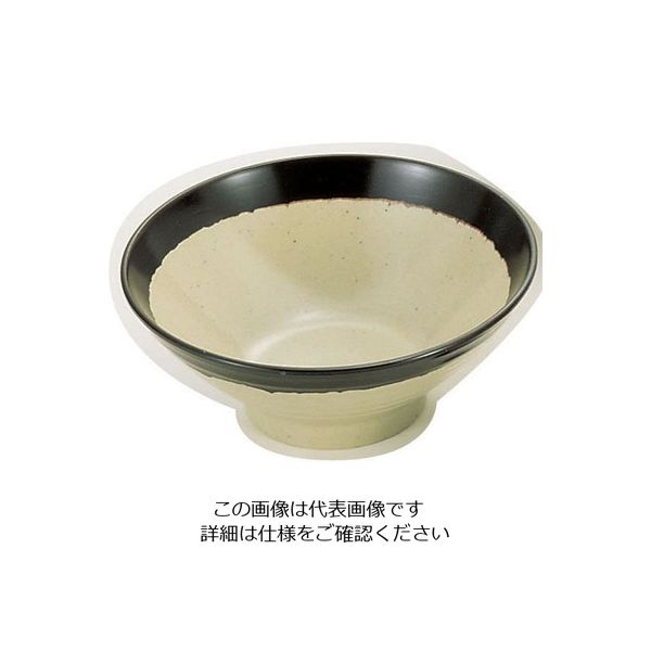 関東プラスチック工業 メラミン「信楽」そば丼(大) MM-101 1個 62-6848-52（直送品）