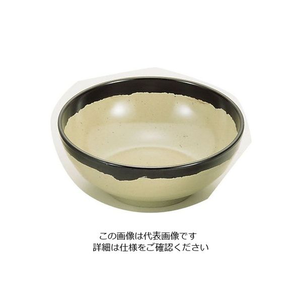 関東プラスチック工業 メラミン「信楽」 うどん丼 MM-102 1個 62-6848-54（直送品）