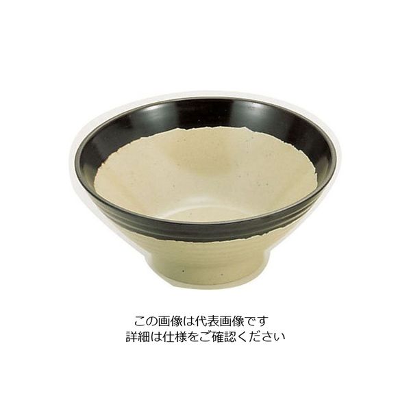 関東プラスチック工業 メラミン「信楽」そば丼(小) MM-100 1個