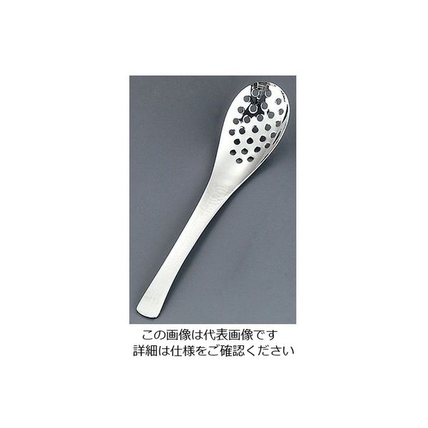 ワダコーポレーション 18ー8 宴 レンゲスプーン 穴明 大 62-6848-85 1個（直送品）