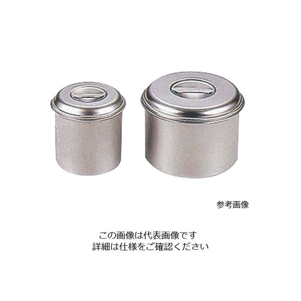 アズワン 純チタン 浅型キッチンポット 11cm(0.6L) 62-8171-91 1個（直送品）