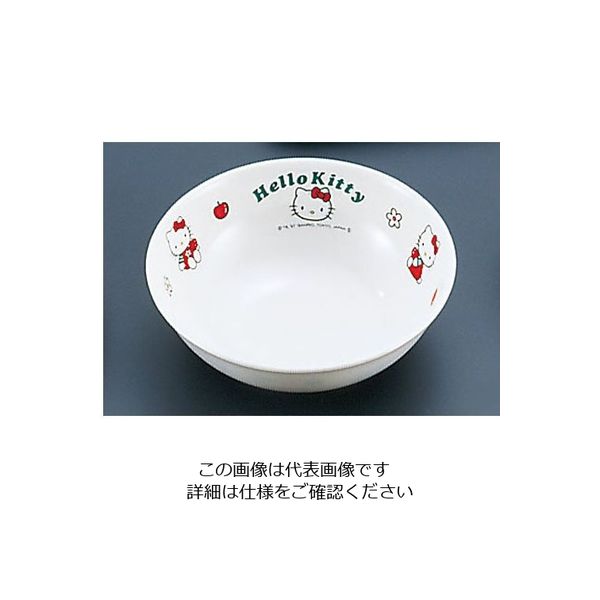 台和 メラミンお子様食器「ニューキティ」 ラーメン丼(ギンガム) 62-6854-99 1個（直送品）