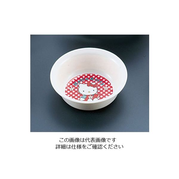 台和 メラミンお子様食器「ニューキティ」 丸小鉢(ギンガム) 62-6855-04 1個（直送品）
