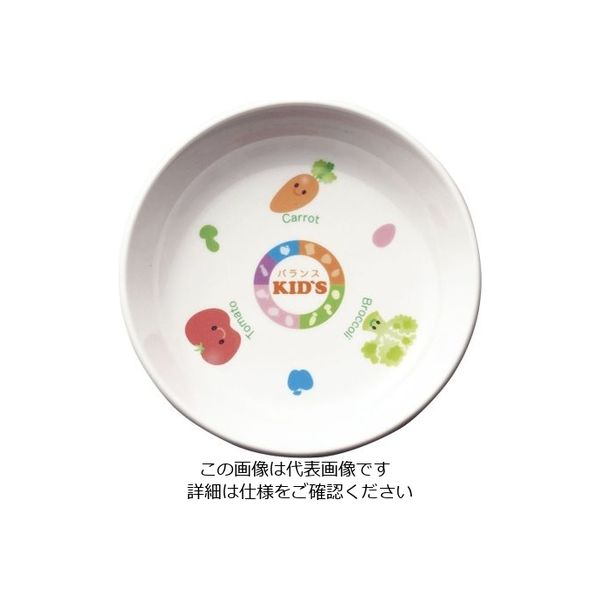台和 バランスキッズ ミニ小皿 YD-55-BKD 1枚 62-6855-57（直送品）