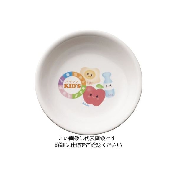 台和 バランスキッズ 小皿 MC-52-BKD 1枚 62-6855-56（直送品）