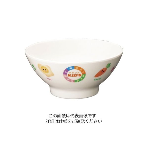 台和 バランスキッズ こども茶碗(身) MC-1B-BKD 1個 62-6855-60（直送品）