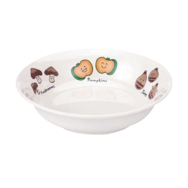 遠藤商事 メラミンお子様食器「ベジタ村」 37ーVV 16.5cm深皿 62-6856-64 1枚（直送品）