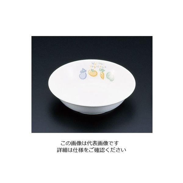 遠藤商事 キッズメイト ベジタブル 深皿 62-6857-55 1枚（直送品）