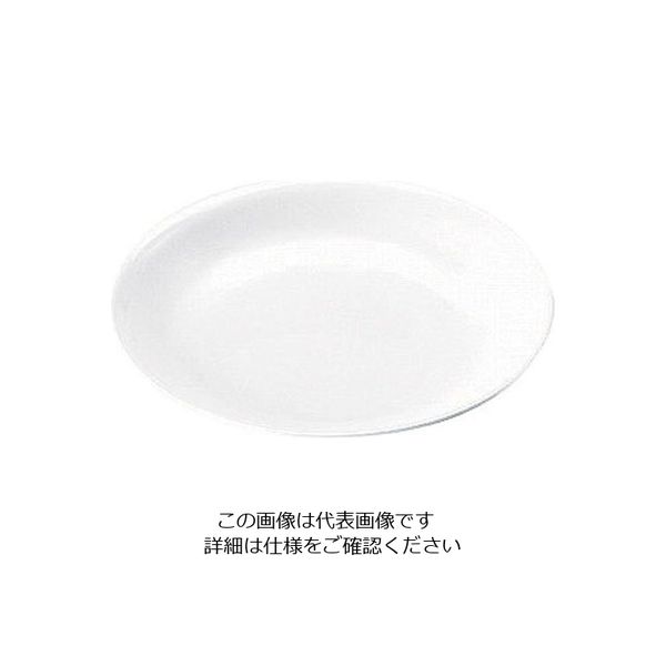 遠藤商事 高強度磁器 ホワイト 7 ランチ皿 WH-023 1枚 62-6857-89（直送品）