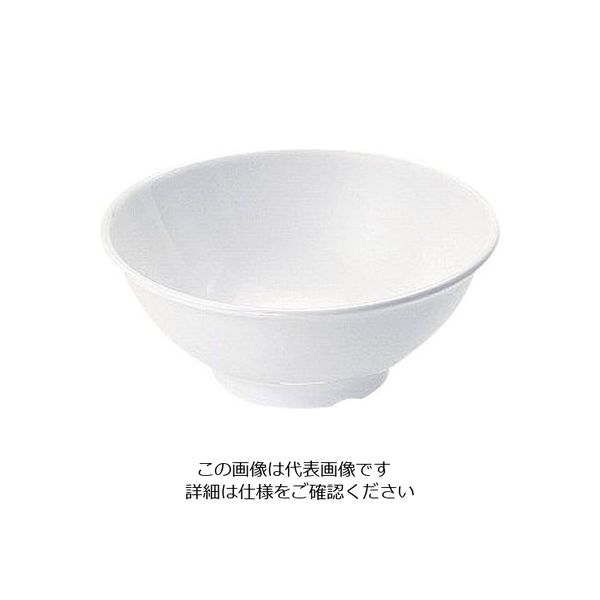 遠藤商事 高強度磁器 ホワイト 小平 WH-007 1個 62-6858-03（直送品）