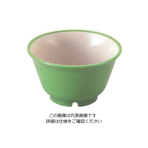 遠藤商事 二色湯呑 SWー122 サバンナグリーン/内ストーン 62-6858-32 1個（直送品）