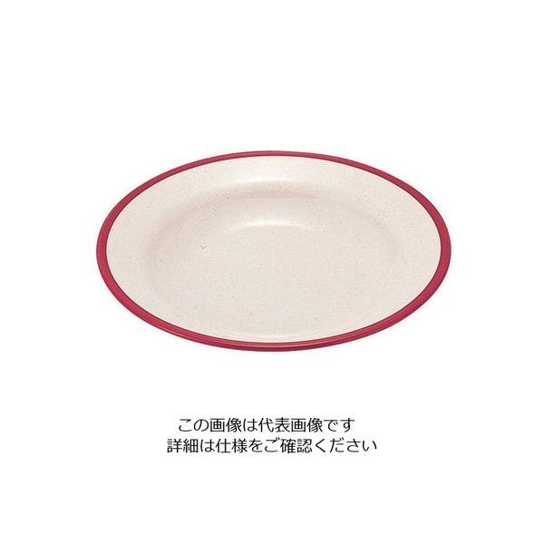 遠藤商事 二色カレー皿 SWー127 ワイン/内ストーン 62-6858-46 1枚（直送品）