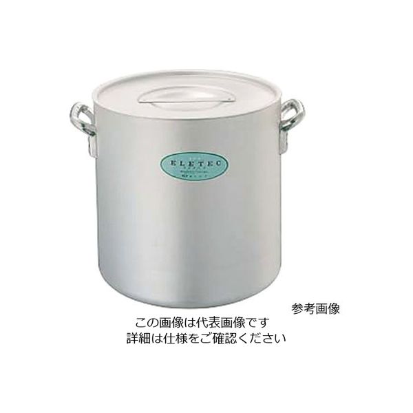 アズワン エレテック アルミ寸胴鍋 39cm(45.0L) 62-8159-18 1個（直送品）
