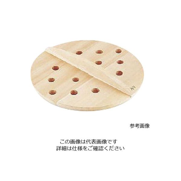 アズワン 厚手サワラ木蓋穴明 45cm 62-8167-92 1個（直送品）