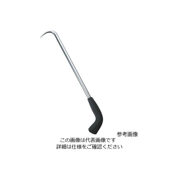 アズワン エマストラーゴム柄ステンレス手鉤 36cm 62-8199-22 1個（直送品）