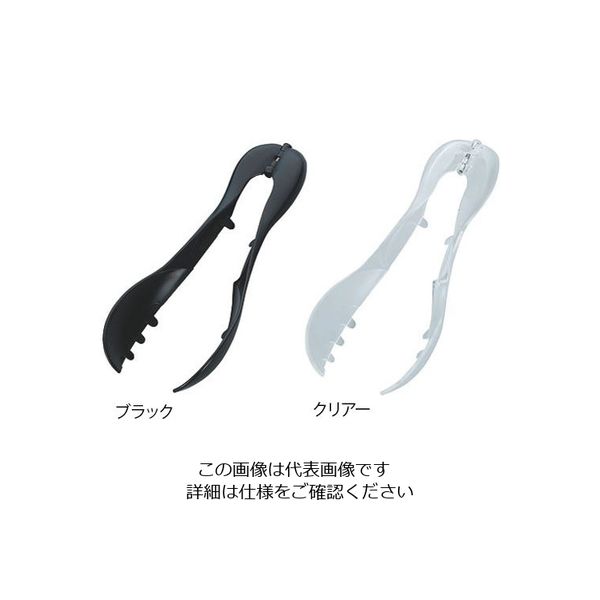 アズワン IKD耐熱すくいトング ブラック 62-8200-71 1個（直送品）