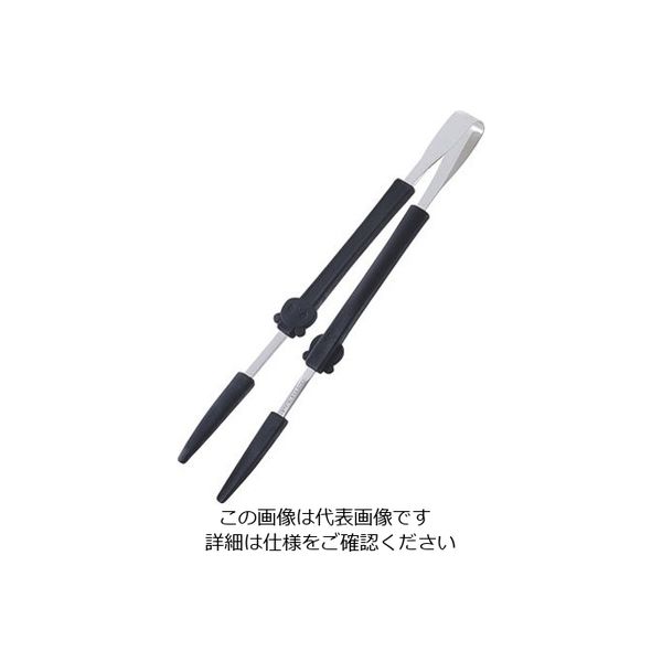 アズワン おはしとんぐ くろ 18cm 62-8201-54 1個（直送品）